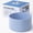 Ocean Blue, variant on Bentoheaven Silicone Water Bottle Boot - Noise & Scratch Protector Sleeve for 3-inch Diameter Bottles, Tumbler & Cup (17-40 oz), Bottom Protective Bumpers, Water Bottle Accessories (Blue)