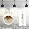 thumbnail image 2 of 10PCS E14 Bulb Base Adjustable E14 Lamp Sockets Converter E14 Sockets Candle Lamp Holder, 2 of 5