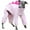 Pink, variant on HQREA Italian Greyhound Onesie Clothes Whippet Dog Dinosaur Costume Pajamas for Large Dogs