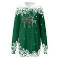 thumbnail image 3 of WILLBEST Vestidos De Verano Sudadera Larga Con Estampado Navideño Para Mujer Top Informal Y Cómodo Para Las Vacaciones 2025 Elegante Y Acogedor Para La Temporada De Invierno, 3 of 3