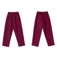 thumbnail image 4 of Shachafan Boys Casual Jogger Pants With Side And Pleats Comfortable Loose Fit Straight Leg Athletic Trousers For Summer Season Youth Wear Baby Winter Clothes Boy, 4 of 7