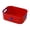 Red, variant on New Semester Fall Season September Ready Stackable 3-Color Storage Bins With Handles, Multi-Purpose Home Office Art Desktop Organizer Baskets For Academic Year Supply Organization-(Green)