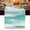 Blue, variant on Turquoise Gray White Table Runner 90 Inches Long, Country Abstract Ombre Mottled Kitchen Coffee Dining Table Decoration for Home Party Birthday Wedding Home Decor 13x90 Inches