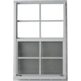 thumbnail image 2 of Shed Window 18 x 27 Flush Window Vertical Slider White or Brown (White), 2 of 4