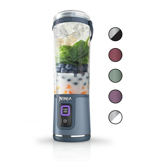Ninja Bc51Nv Blast Portable Blender, Cordless, 18Oz. Vessel, Personal Blender-For Shakes & Smoothies, Bpa Free, Leakproof-Lid & Sip Spout, Usb-C Rechargeable, Dishwasher Safe Parts, Denim Blue