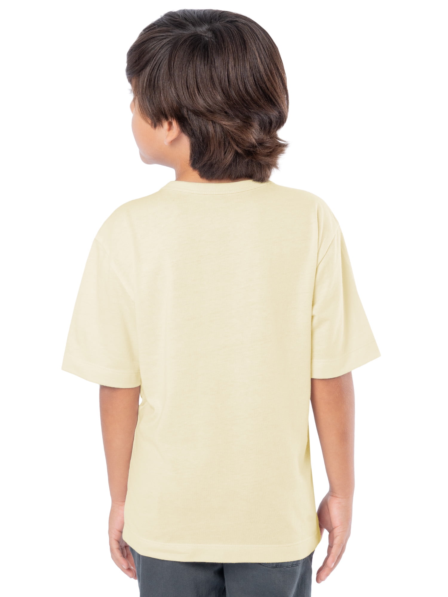 Wonder Nation Boy's Short Sleeve Elevated Graphic T-Shirt, Sizes 4-18 & Husky