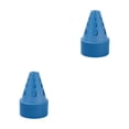 thumbnail image 4 of Thinsony 10 Pcs Largement Utilisées Pile de Patinage à Roulettes Coupe-Vent Creuse pour Installation Rapide Bleu 2 Ensembles, 4 of 6