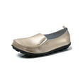 thumbnail image 3 of Woobling Womens Comfort Casual Loafers Slip on Leather Work Walking Moccasin Shoes, 3 of 6