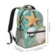 thumbnail image 2 of Balery Starfish And Seashell Mochila Escolar Impresa, Mochila Ligera para Viajes Casual, Mochila Duradera y Cómoda Multifuncional, Mochila para Laptop-One Size, 2 of 5