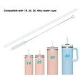 thumbnail image 4 of Juego De Paja De Reemplazo, Combinación De 8 Piezas Fáciles De Limpiar De Pajitas De Copa Con Cepillo De Limpieza Para Tazas De Agua Para Bebidas, 4 of 7