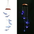 thumbnail image 2 of Wind Chimes Lamp,Outdoor Waterproof Solar Panel Wind Chimes Light LED Wind Chimes Decor Light Streamlined Design, 2 of 7