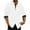 White, variant on Honeeladyy Mens Shirts,Men's Checkered Shirt Slim Fitting Long Sleeved Matte Lapel Casual Cardigan Bottom Shirt Blouse