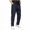 (Style 101)Navy, variant on EaskTriop Men's Relaxed Fit Utility Pants Synthetic Quick-Dry Hiking Trousers Stretch Elastic Waist Casual Straight Leg Daily Work Slacks