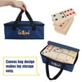 thumbnail image 4 of Juego de dominó gigante de madera GOTHINK de 28 piezas con bolsa, 4 of 6