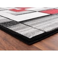 thumbnail image 6 of MDA Rug Imports Orelsi Collection Abstract Area Rug Grey/Beige 2'1" x 3'3" Abstract,Border N/A 2' x 3' Indoor,Accent Living Room,Bedroom,Dining Room, 6 of 6