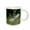 White, variant on 3drose, Dew Covered Darner Dragonfly, 15oz Two-tone Green Mug