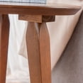 thumbnail image 3 of GDF Studio Barron Mid Century Modern Wood End Table, Walnut, 3 of 6