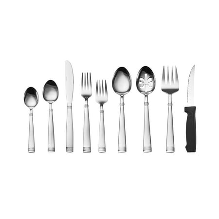 

Pfaltzgraff Palisade Frost 80-Piece Flatware Set Service for 12
