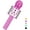 Rose red, variant on Karaoke Microphone for Kids Fun Toys for 4-15 Year Old Girls Gifts Wireless Bluetooth Karaoke Microphone Birthday Gifts for 8 9 10 11 Years Old Boys Girls Purple
