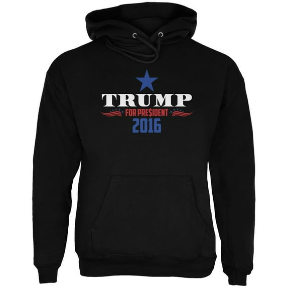 Election 2020 Trump For President Dollar Sign Black Adult Hoodie - X-Large