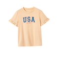 thumbnail image 4 of Camiseta de verano con cuello redondo para mujer, camiseta con cuello redondo para senderismo, viaje, playa S, 4 of 7