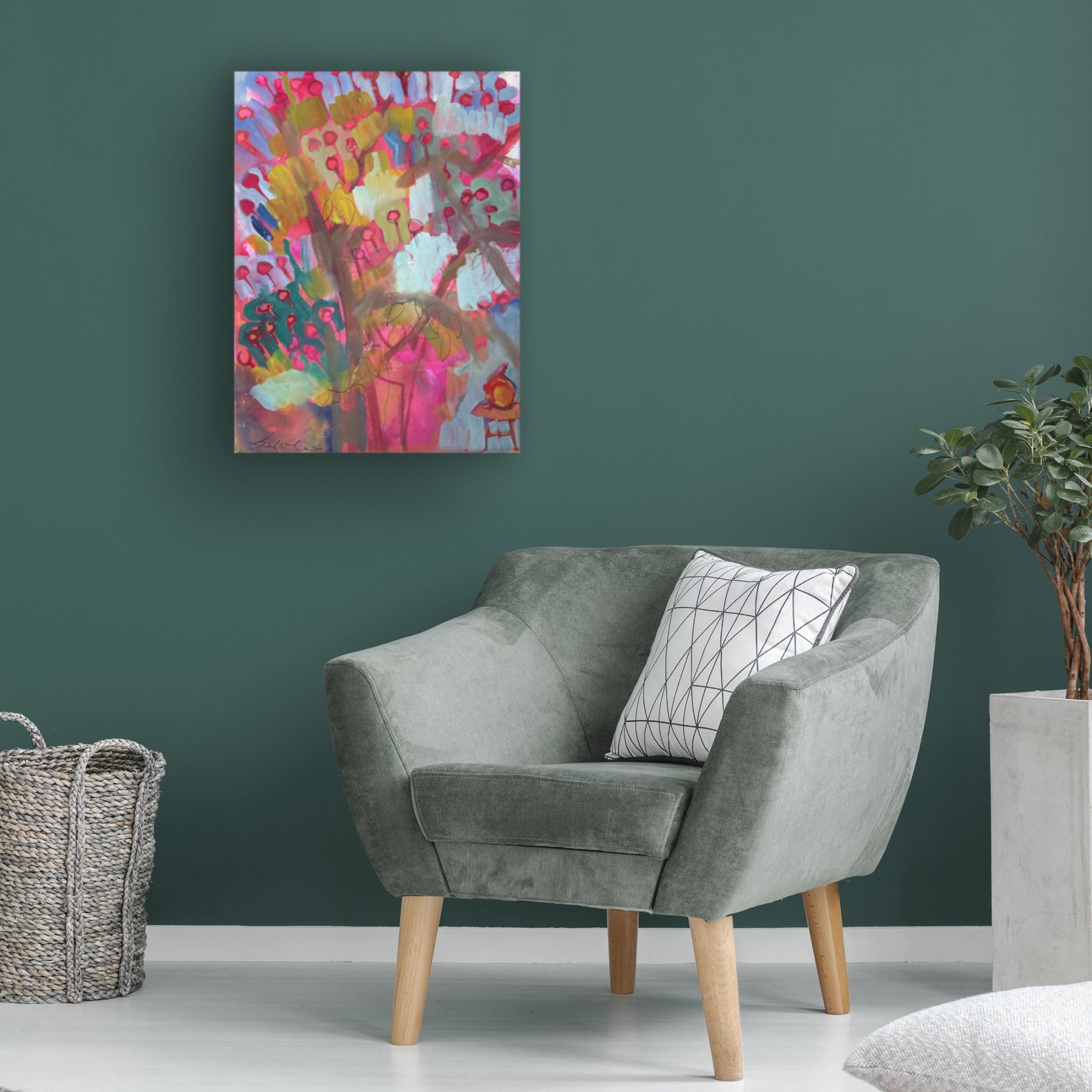 Trademark Fine Art Erin McGee Ferrell Under the Apple Tree III Canvas Wall Art