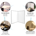 thumbnail image 4 of Foldable Reflector for Lighting White 1Set 16.5x11.8x0.4in, 4 of 8