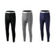thumbnail image 3 of Jumpingount Mallas térmicas para hombre, mallas cálidas, ropa interior más cálida, pantalones cálidos elásticos gruesos para hombre, Ropa interior Gris 2XL., 3 of 6
