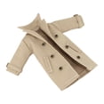 thumbnail image 4 of Figura de acción masculina a escala 1/12, ropa, abrigo cortavientos, gabardina, regalo para niños Caqui, 4 of 9