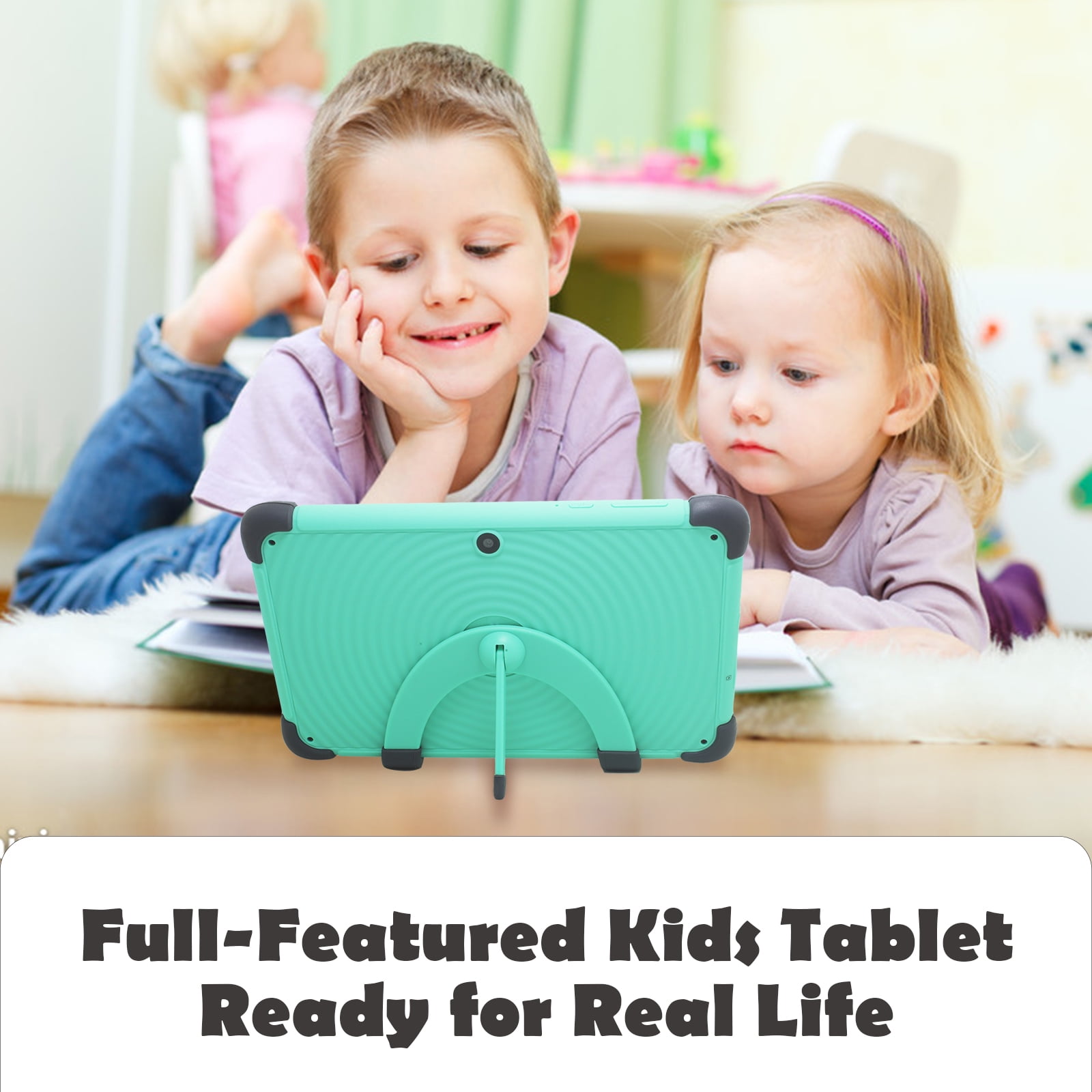 CWOWDEFU Tablettes tactiles pour Enfants 8 Pouces Android 11 Tablet Kids 32  Go de ROM Tablette Enfant avec WiFi Tablet PC 4500 mAh (Rose) :  : High-tech