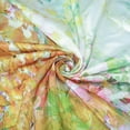 thumbnail image 4 of Floral Shower Curtains, Rose Peony Red Yellow Purple Colorful Watercolor Flower Oil Painting Bathroom Curtain for Bathtub Home Decor Waterproof Fabric Machine Washable with Hooks, 4 of 6