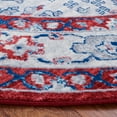 thumbnail image 3 of SAFAVIEH Brentwood Ezra Oriental Area Rug, Red/Ivory, 6'7" x 6'7" Round, 3 of 11