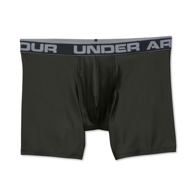 Under Armour Calzoncillos tipo bóxer UA Original para hombre, verde, grande Under Armour Calzoncillos boxer