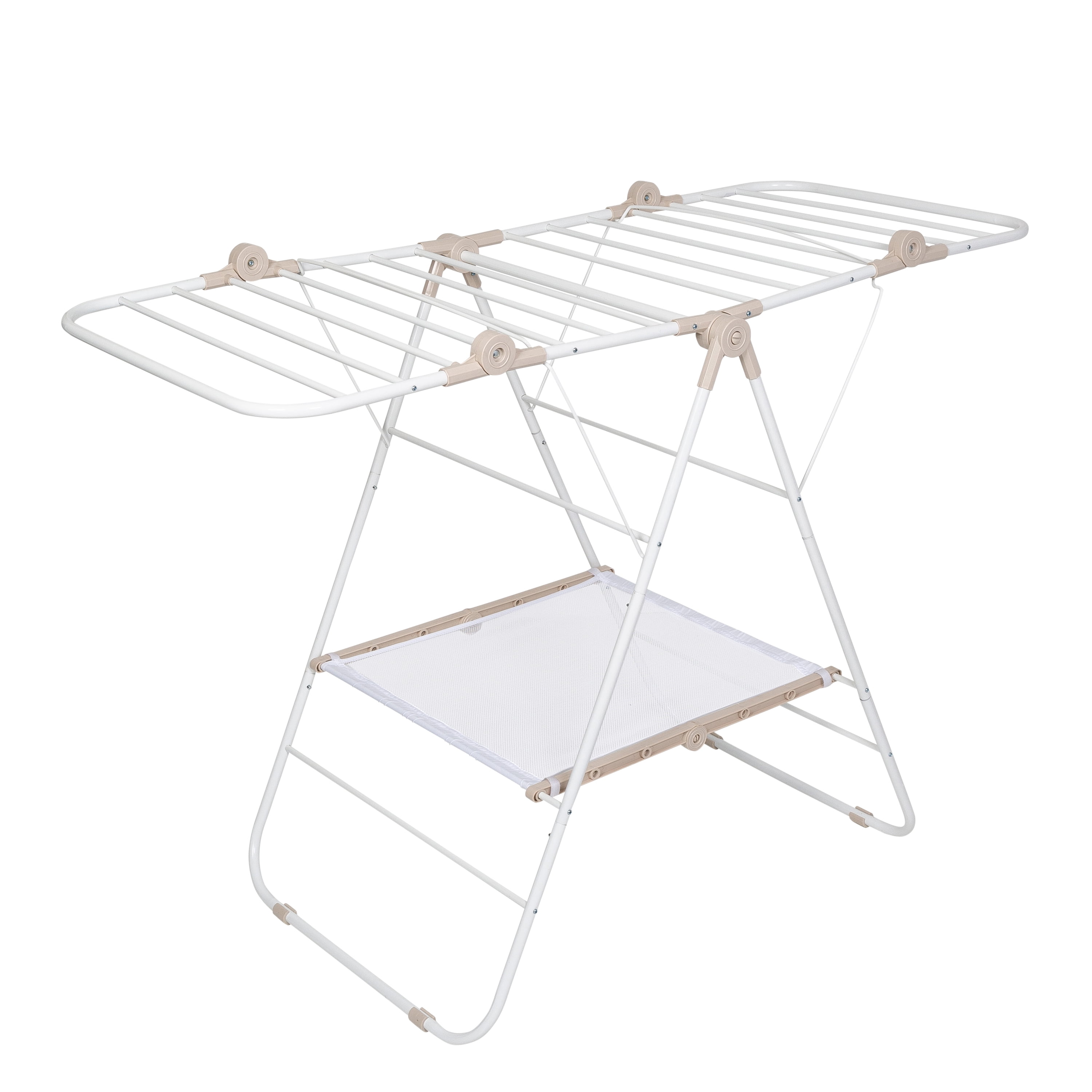 Polder Wall Mount Accordion Dryer White Walmart