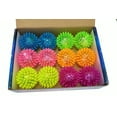 thumbnail image 1 of Bola de púas luminosa de 7,5 cm con bola de masaje elástica, juguetes para limpiar muelas de mascotas, 1 of 4