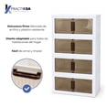 thumbnail image 3 of Zapatero Organizador Plástico Moderno 4Niveles Mueble Repisa, 3 of 5