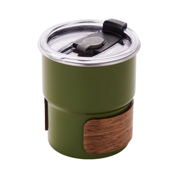 Offer Countdown! Outdoor Scalding Camping Cup 304 Stainless Steel Water Cup Portable High Temperature Coffee Cup White Glass&Bottle Practical Home Decor