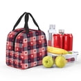 thumbnail image 5 of Vsdgher Heart Plaid Lunch Bag, Lunch Box for Women Adult Men, Lunch Tote Insulated Cooler Lunch Container for Work/Office/Picnic/Travel, 5 of 8