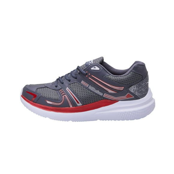 Tenis Mujer Deportivos Gris Con Rosa Confort Casuales