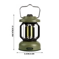 thumbnail image 4 of Lámpara de Campamento con Carga Rápida Tipo C y Regulación Continua de Intensidad, Luz Portátil para Carpa en Exteriores e Interiores, Linterna LED Recargable para Uso en Camping y Hogar, 4 of 5