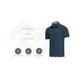 thumbnail image 3 of Mio Marino Golf Polo Shirts For Men - Regular-fit Quick-Dry Mens Athletic Shirts, 3 of 5