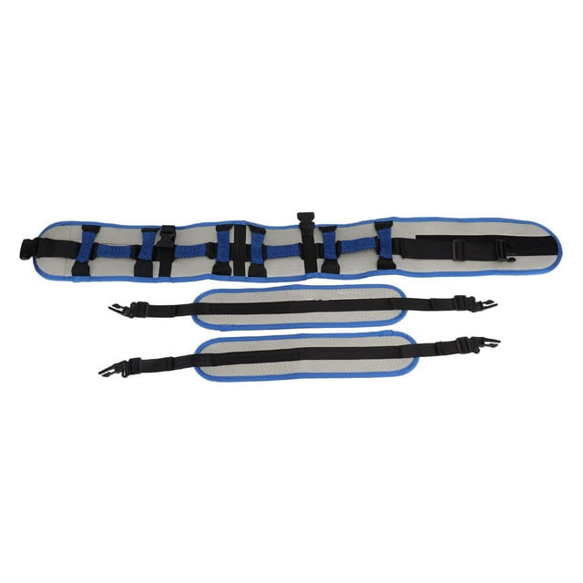 Patient Gait Belt, Comfortable Polyester Transfer And Walking Gait Belt With Quick Release Buckle For Sanatoriums S, Waist 75-110, Leg Circumference 45-70,L, Waist 75-140, Leg