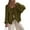 Army Green, variant on Women's Tie Front Bow Cardigan Sweaters Chunky Knit Long Puff Sleeve Trendy Fall Winter Jacket Coats