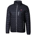 thumbnail image 2 of Men's Cutter & Buck Navy Jacksonville Jumbo Shrimp Rainier PrimaLoft Big & Tall Eco Insulated Full-Zip Puffer Jacket, 2 of 3
