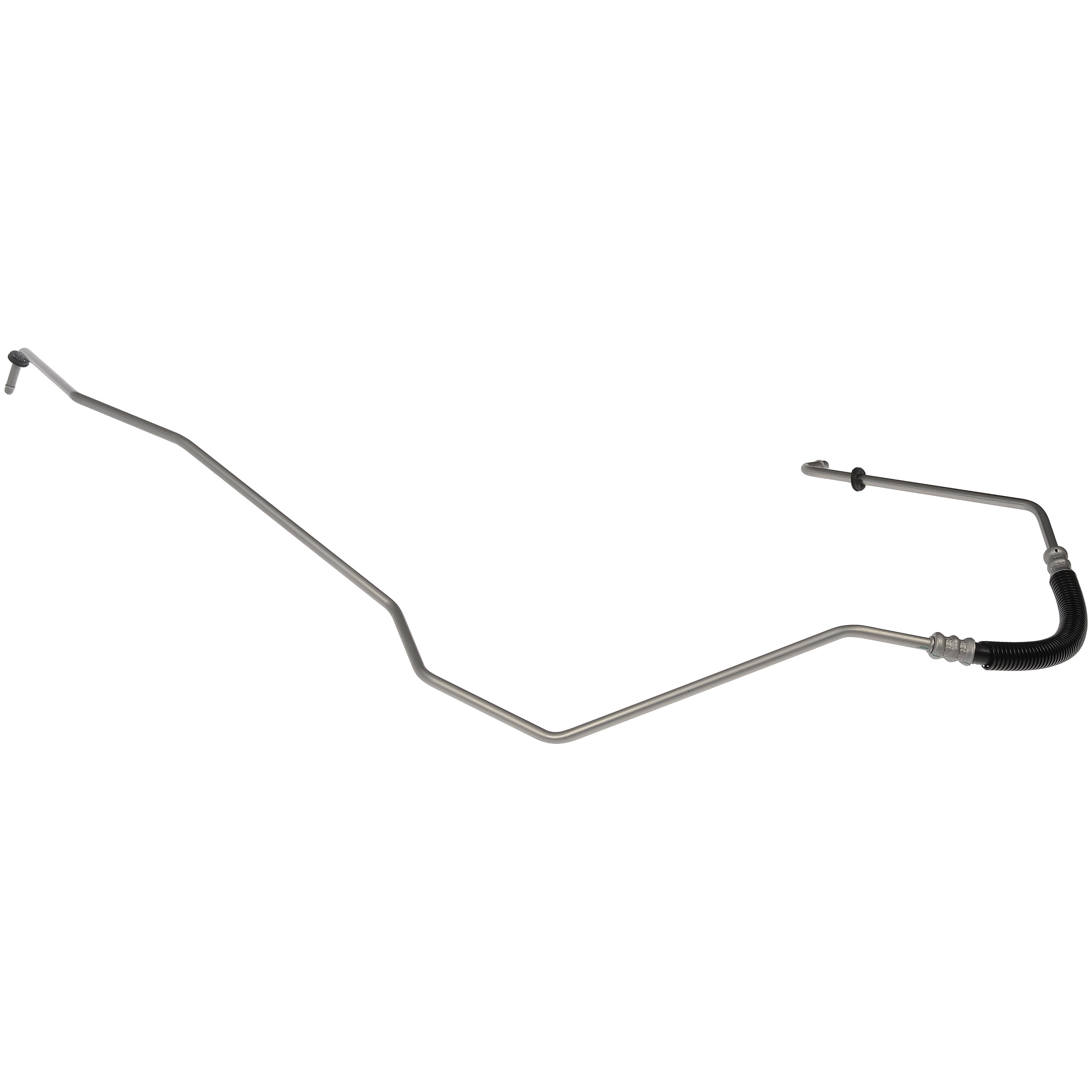 Dorman 624-743 Automatic Transmission Oil Cooler Hose Assembly for Specific Chevrolet / GMC Models, Black; Silver
