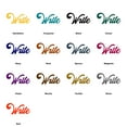 thumbnail image 5 of Write - Metal Word Wall Sign Wall Art Home Décor Teacher Classroom Home School Office Decorative Accent Metal Art Wall Sign - 3 Sizes / 13 Colors - Indoor Outdoor Made in USA, 5 of 6