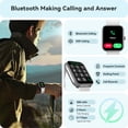 thumbnail image 2 of Reloj inteligente Yoever IDW20 con Alexa y Bluetooth para iOS/Android, 2 of 7