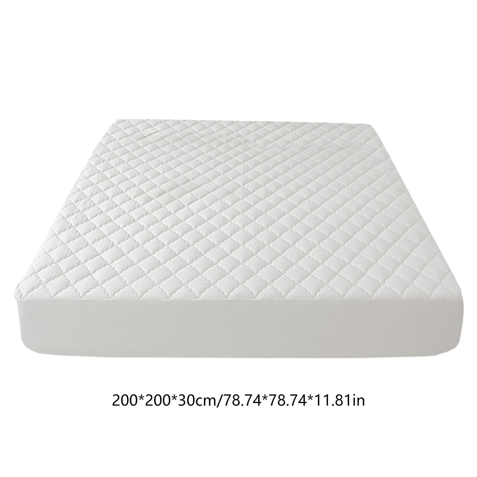 Splashproof Mattress Protector Laminated Bed Cover, Dust Proof Breathable Hypoallergenic Easy Clean Diaper Sheet Mattress Encasement, Bedroom Home Bedding Guest Room Hotel Bed Hat Essentials