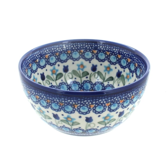 Blue Rose Polish Pottery Savannah Dessert Bowl