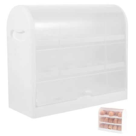 

NUOLUX Flipped Egg Tray Refrigerator Egg Organizer Reusable Egg Holder Egg Container